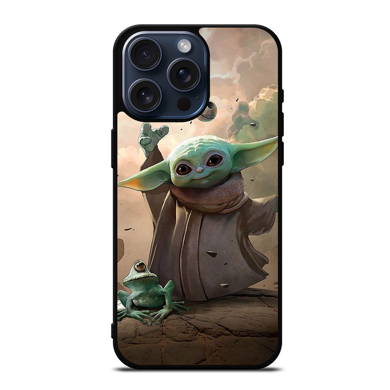 BABY YODA COSMIC STAR WARS iPhone 15 Pro Max Case