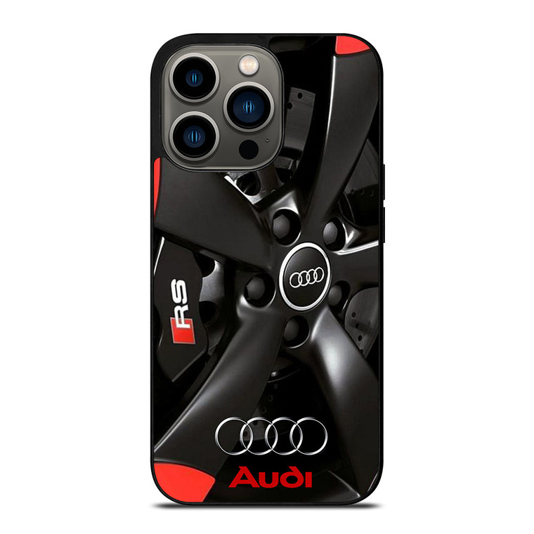 AUDI VELG LOGO BLACK iPhone 13 Pro Case