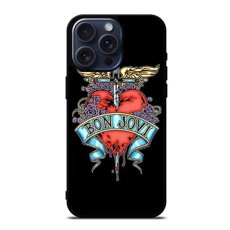 BON JOVI ROCK BAND iPhone 15 Pro Max Case