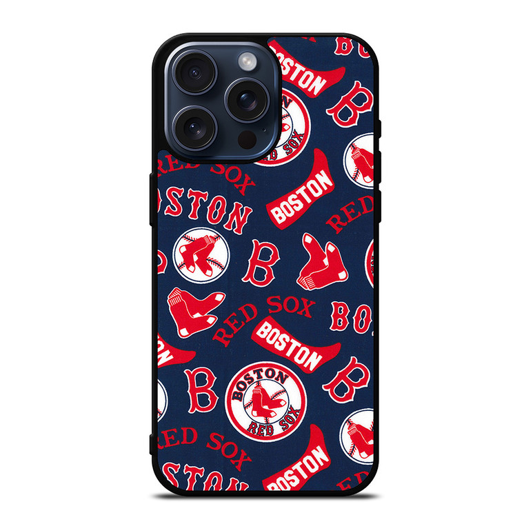 BOSTON RED SOX BASEBALL TEAM LOGO iPhone 15 Pro Max Case