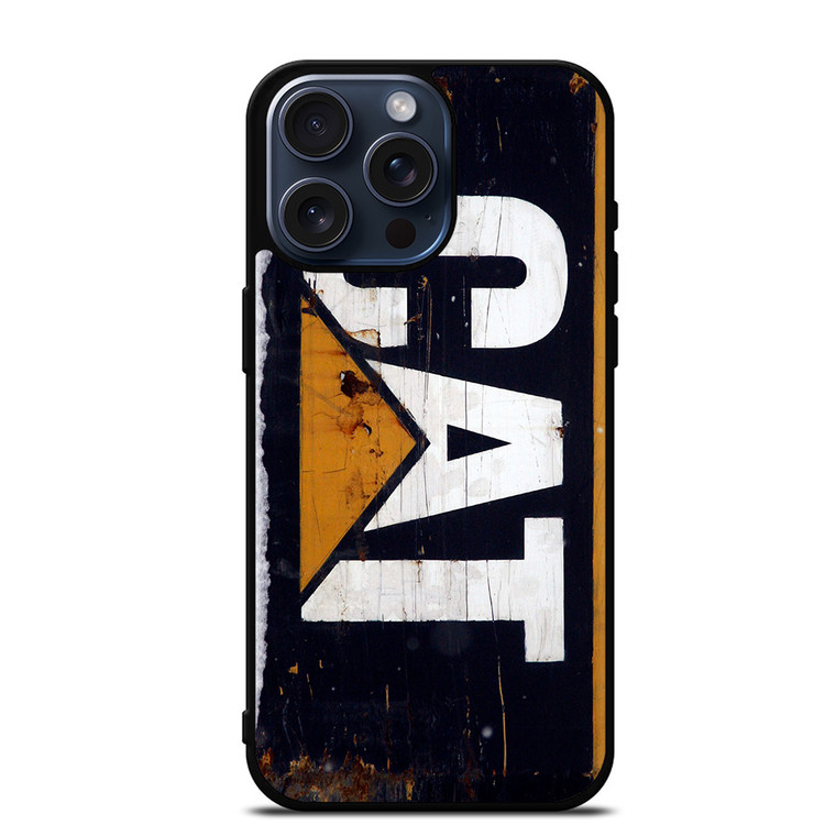CATERPILLAR LOGO RUSTY EMBLEM iPhone 15 Pro Max Case