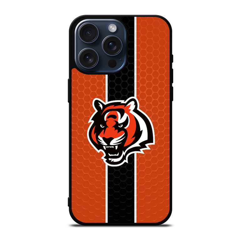 CINCINNATI BENGALS TEAM iPhone 15 Pro Max Case