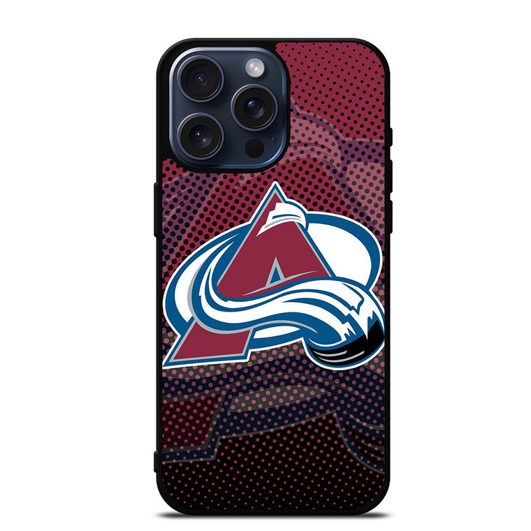COLORADO AVALANCHE HOCKEY TEAM LOGO iPhone 15 Pro Max Case