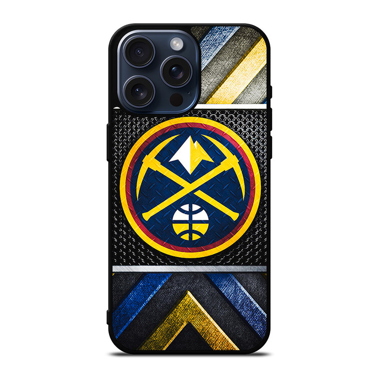 DENVER NUGGETS BASKETBALL TEAM LOGO iPhone 15 Pro Max Case