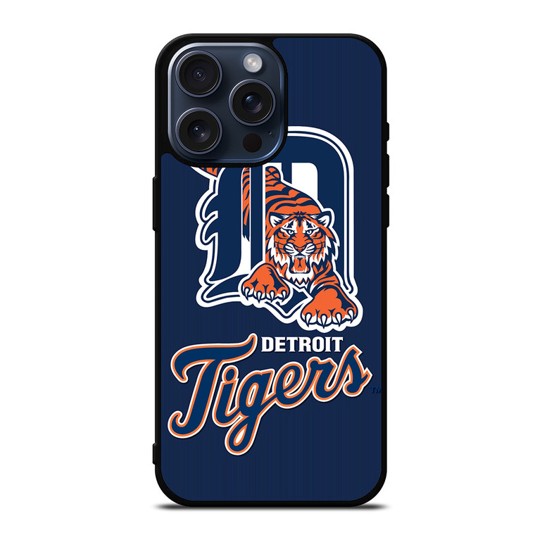 DETROIT TIGERS LOGO MASCOT iPhone 15 Pro Max Case