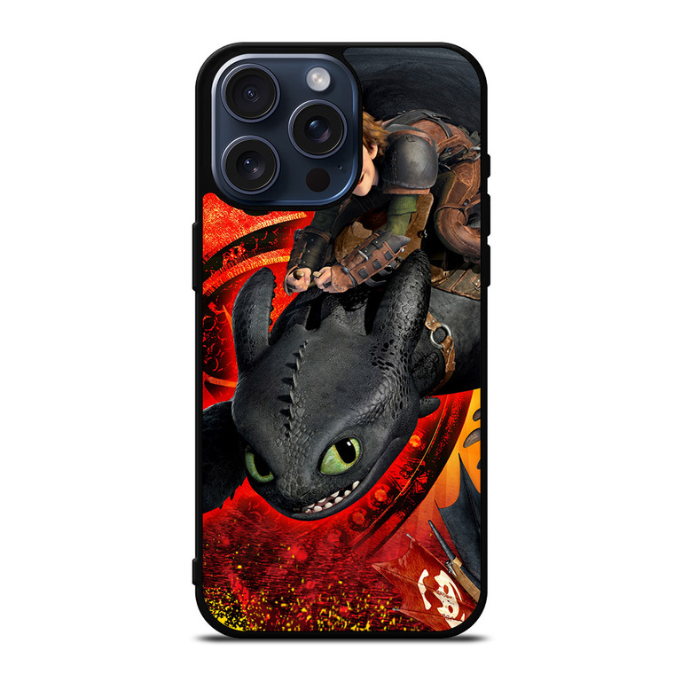HICCUP AND TOOTHLESS HOW TO TRAIN DRAGON iPhone 15 Pro Max Case
