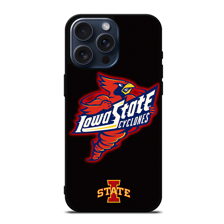 IOWA STATE CYCLONES LOGO iPhone 15 Pro Max Case
