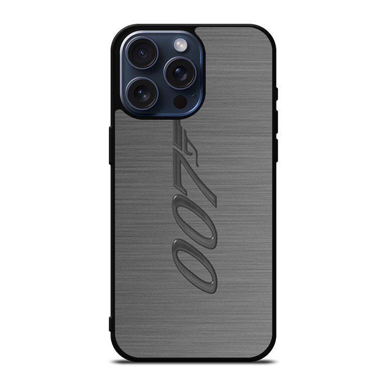 JAMES BOND 007 NUMBER iPhone 15 Pro Max Case