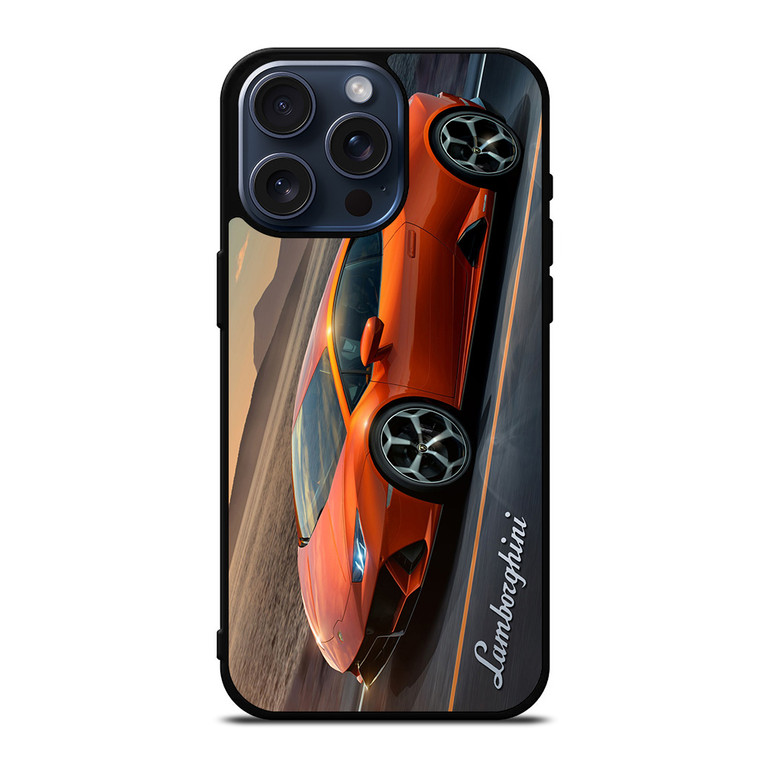 LAMBORGHINI HURACAN EVO iPhone 15 Pro Max Case LAMBORGHINI HURACAN EVO iPhone 15 Pro Max Case