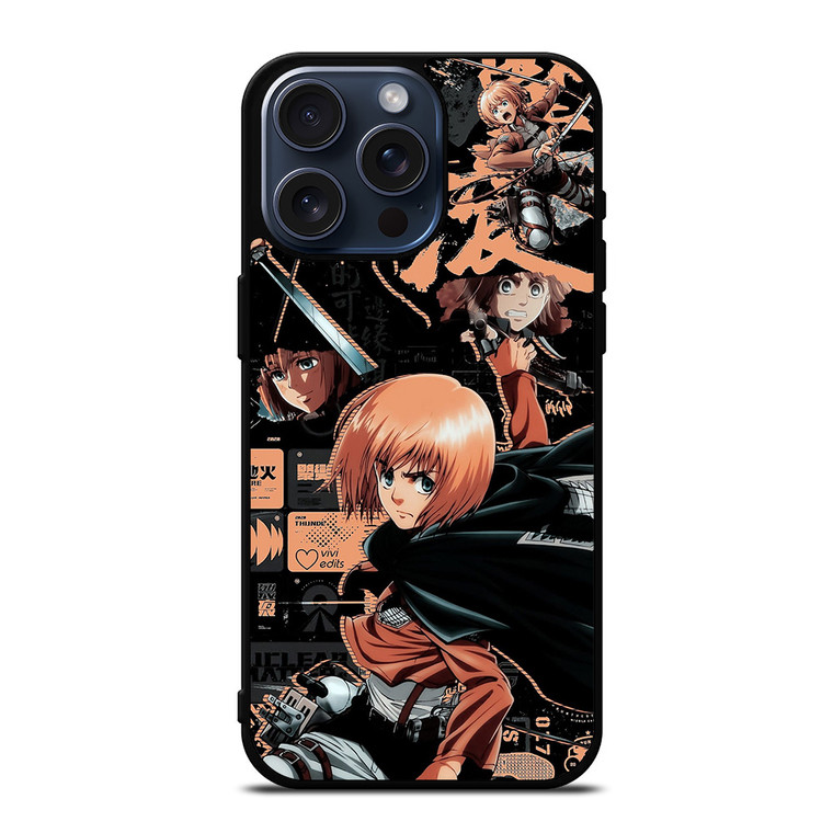 LEGION ATTACK ON TITAN ANIME iPhone 15 Pro Max Case