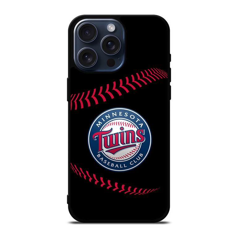 MINNESOTA TWINS BALL MLB iPhone 15 Pro Max Case