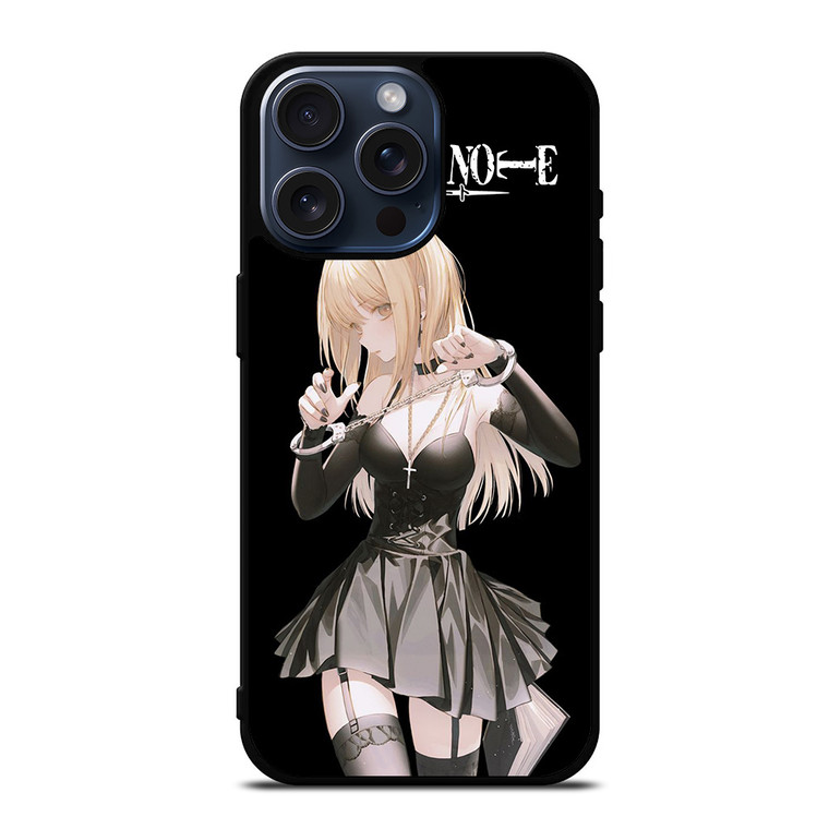 MISA AMANE DEATH NOTE ANIME iPhone 15 Pro Max Case