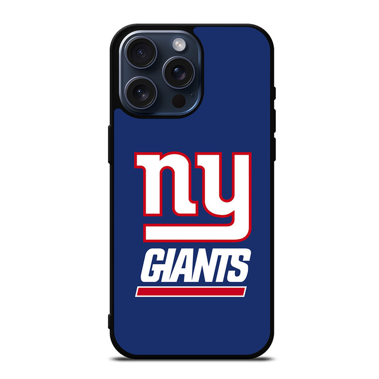 NEW YORK GIANTS NFL FOOTBALL LOGO iPhone 15 Pro Max Case