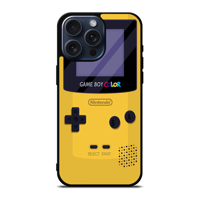 NINTENDO GAME BOY YELLOW iPhone 15 Pro Max Case
