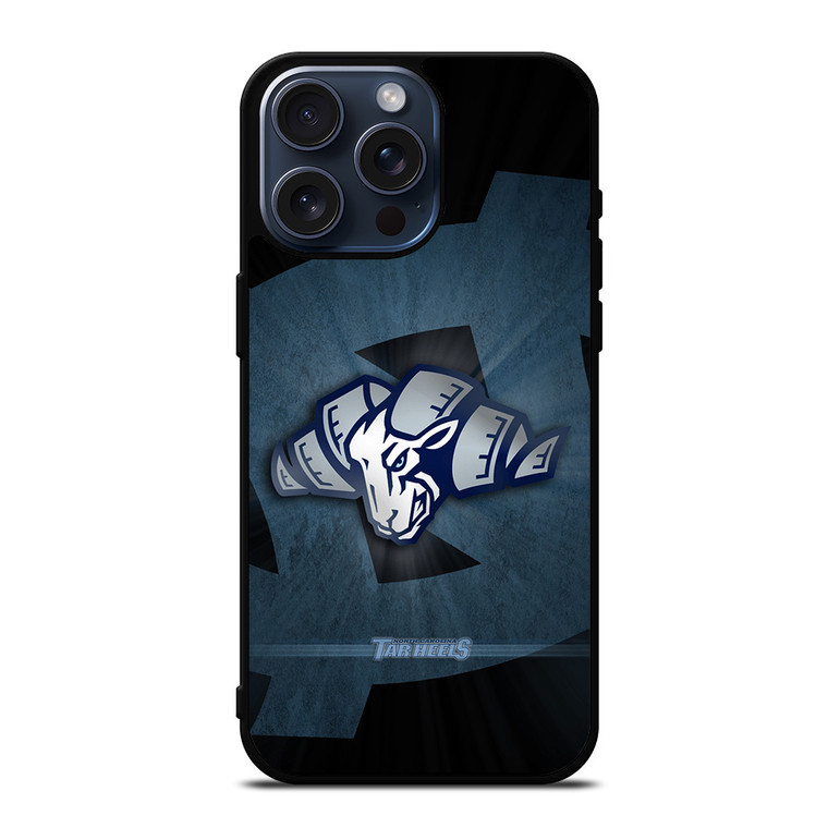 NORTH CAROLINA TAR HEELS INITIAL iPhone 15 Pro Max Case