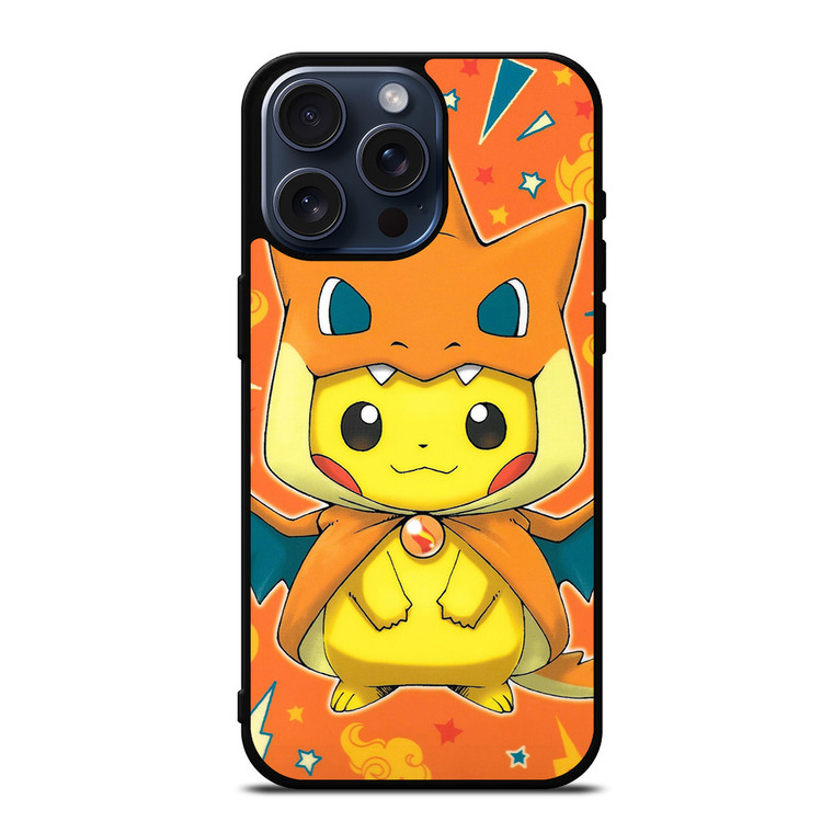 PIKACHU POKEMON DRESS iPhone 15 Pro Max Case