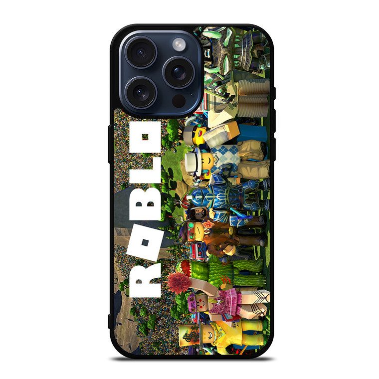 ROBLOX GAME ALL CHARACTER iPhone 15 Pro Max Case