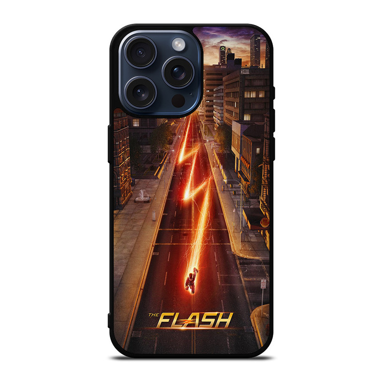 THE FLASH DCSUPERHERO LOGO iPhone 15 Pro Max Case