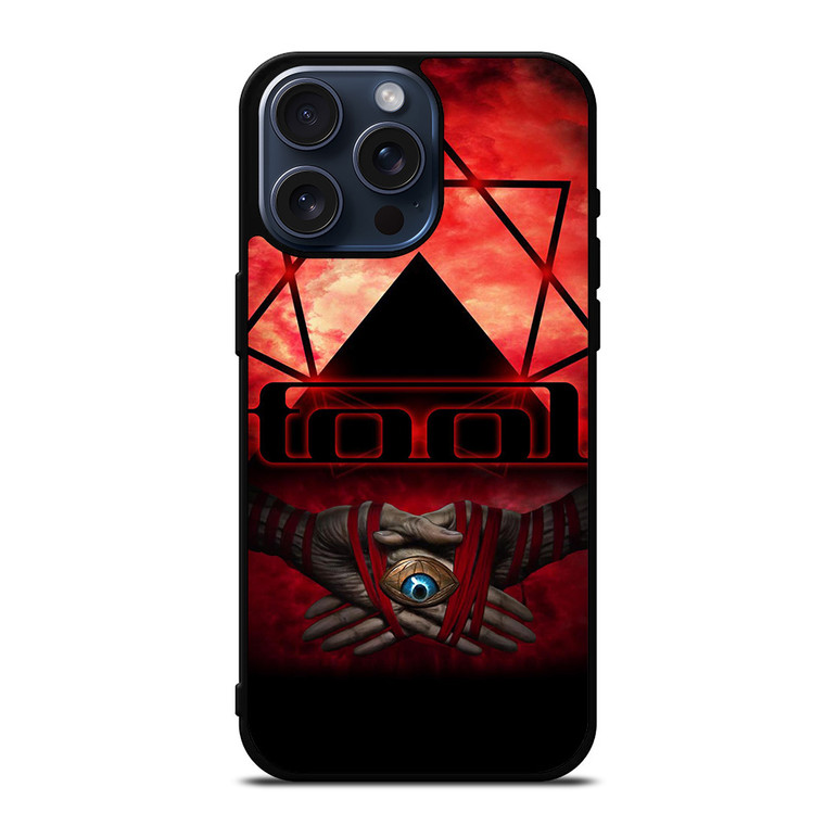 TOOL BAND RED LOGO iPhone 15 Pro Max Case