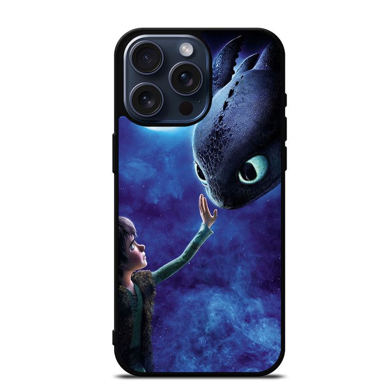 TOOTHLESS DRAGON AND HICCUP iPhone 15 Pro Max Case