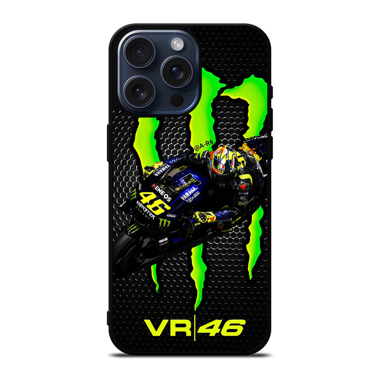 VALENTINO ROSSI THE DOCTOR VR46 MOTO GP iPhone 15 Pro Max Case