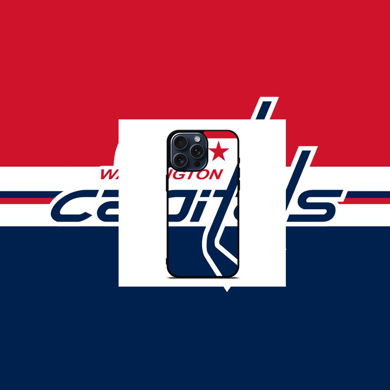 WASHINGTON CAPITALS LOGO ICON iPhone 15 Pro Max Case