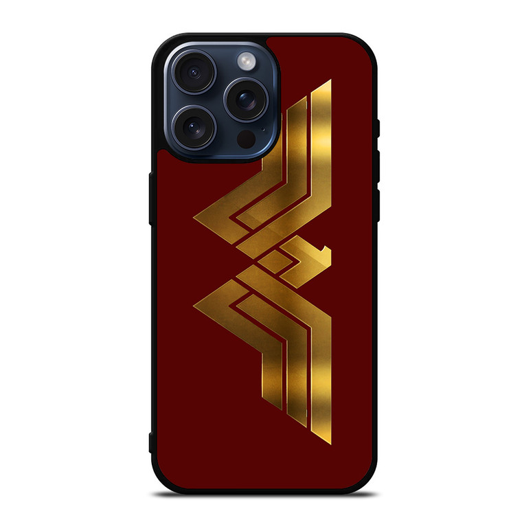 WONDER WOMAN SYMBOL GOLD iPhone 15 Pro Max Case