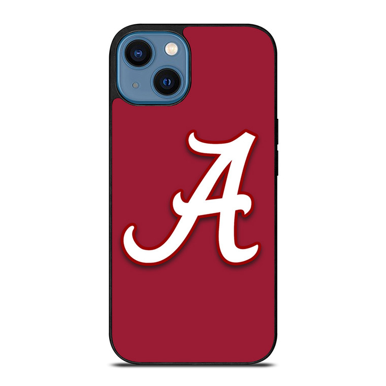 ALABAMA CRIMSON TIDE INITIAL iPhone 14 Case