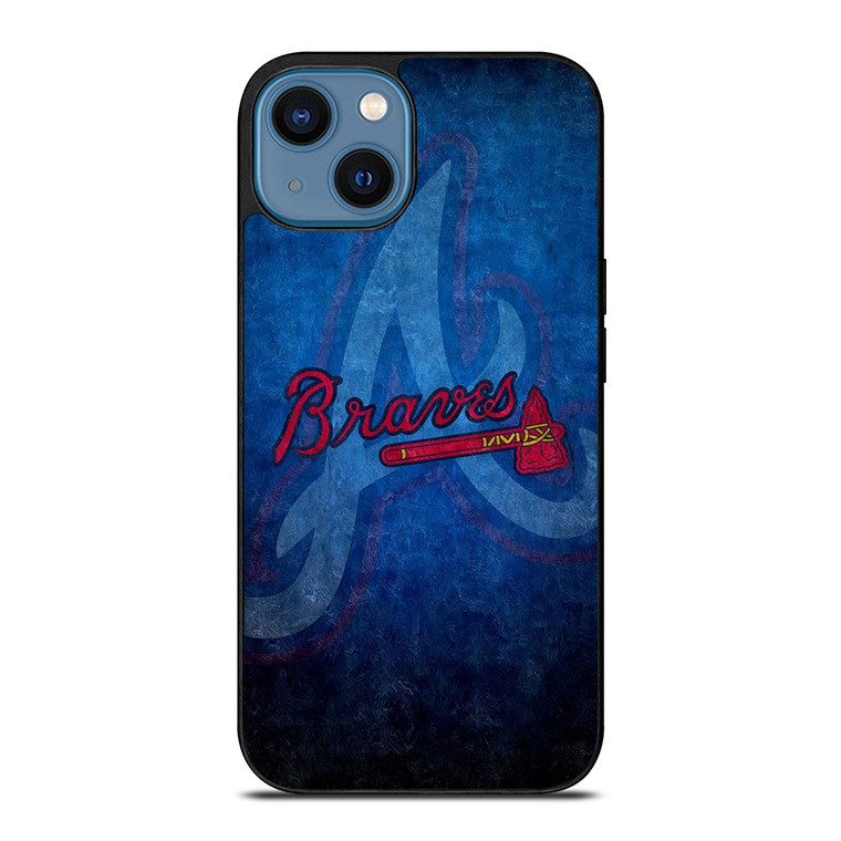 ATLANTA BRAVES A BASEBALL LOGO iPhone 14 Case