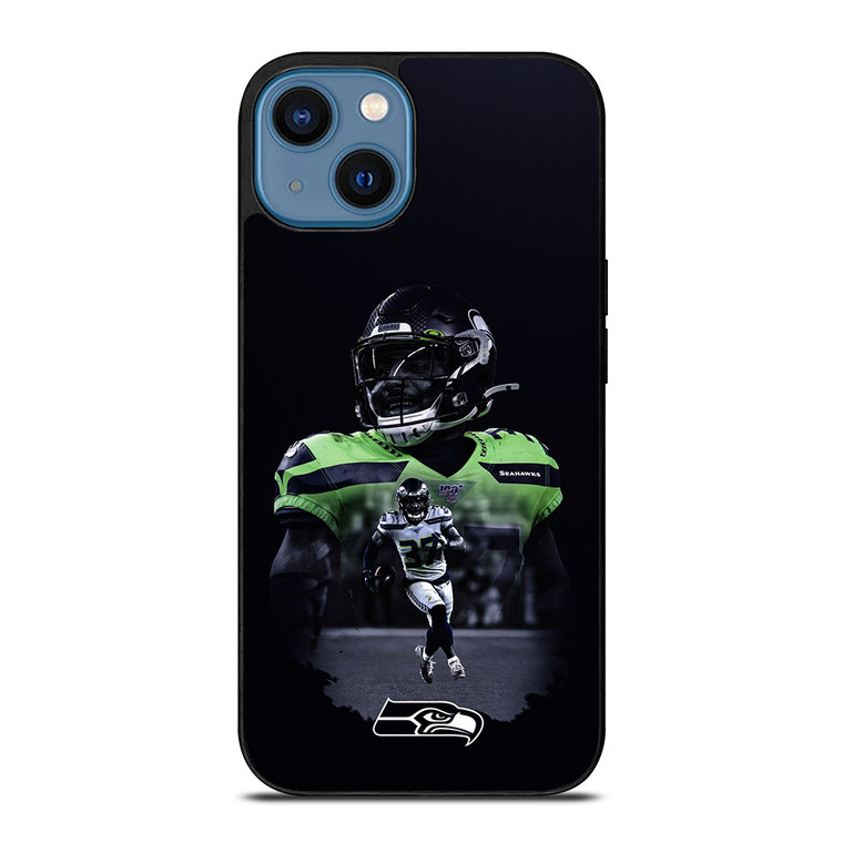 CHRIS CARSON SEAHAWKS EAGLE iPhone 14 Case