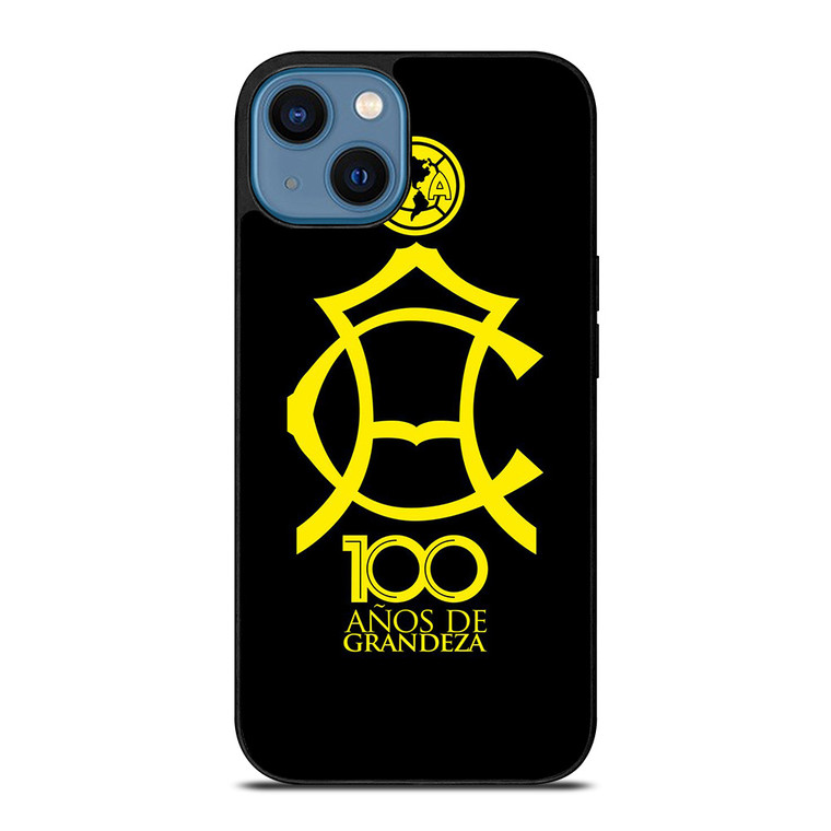 CLUB AMERICA FC 100 ANOS DE GRANDEZA iPhone 14 Case