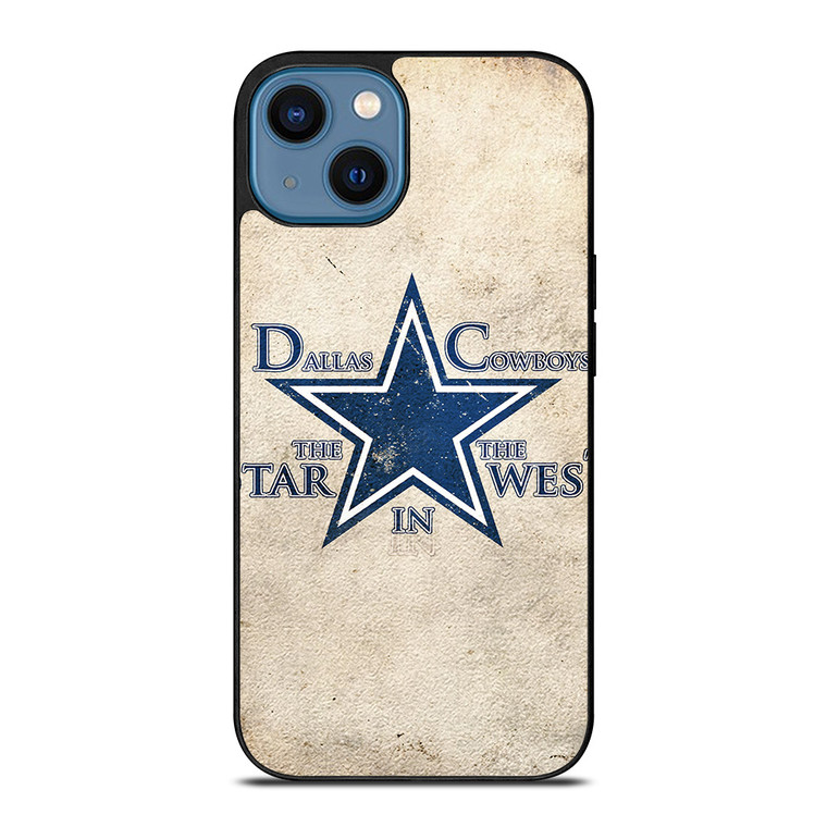DALLAS COWBOYS STAR IN WEST LOGO iPhone 14 Case