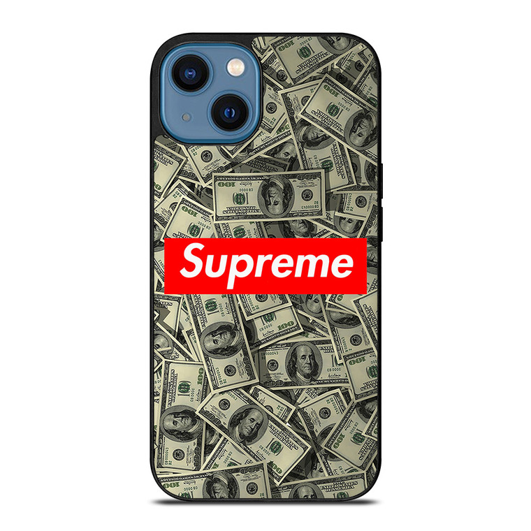 DOLLAR MONEY SUPREME iPhone 14 Case