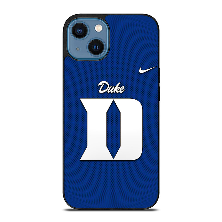 DUKE BLUE DEVILS LOGO BASKETBALL NIKE iPhone 14 Case