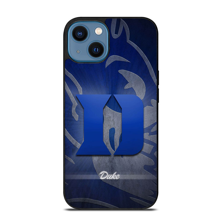 DUKE BLUE DEVILS LOGO UNIVERSITY BASKETBALL iPhone 14 Case