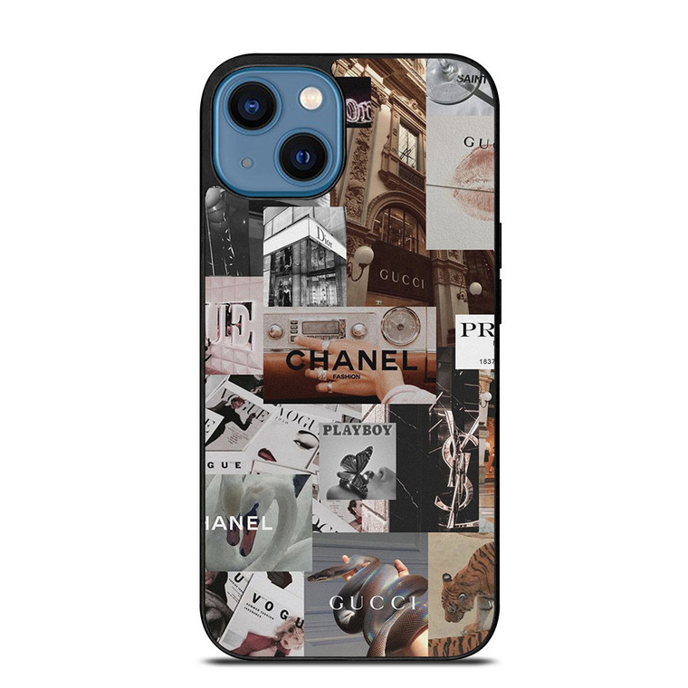 FASHION DESIGN COLLAGE iPhone 14 Case