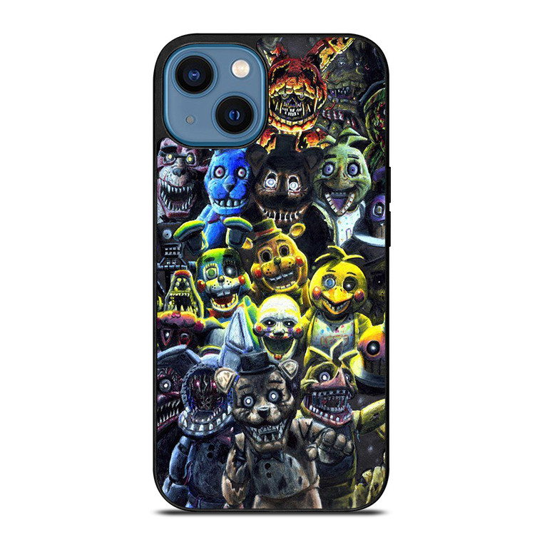 FIVE NIGHTS AT FREDDY'S FNAF HOROR iPhone 14 Case