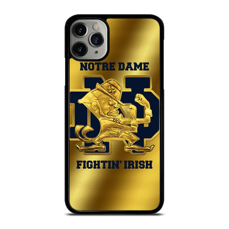 NOTRE DAME FIGHTING IRISH GOLD iPhone 11 Pro Max Case