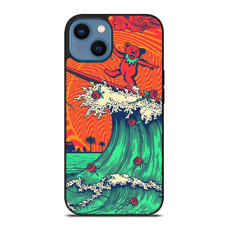 GRATEFUL DEAD WAVE iPhone 14 Case