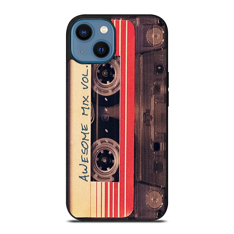 GUARDIANS OF THE GALAXY AWESOME MIX VOL 1 iPhone 14 Case