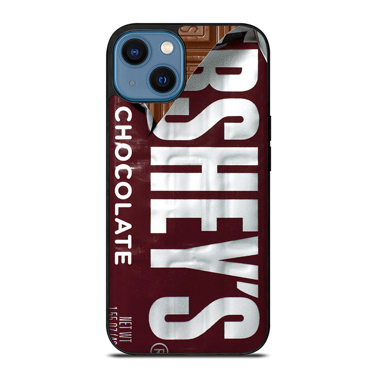 HERSHEY CHOCOLATE BAR OPEN iPhone 14 Case