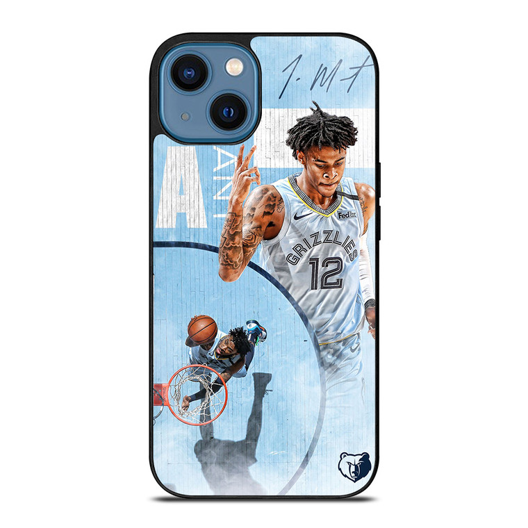 JA MORANT MEMPHIS GRIZZLIES WALLPAPER iPhone 14 Case