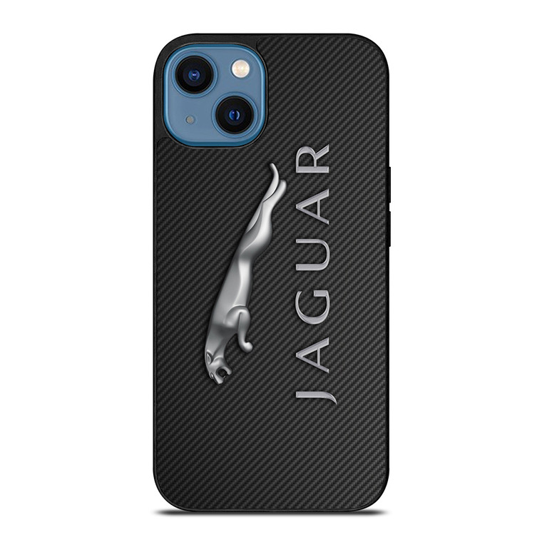 JAGUAR CAR LOGO CARBON iPhone 14 Case