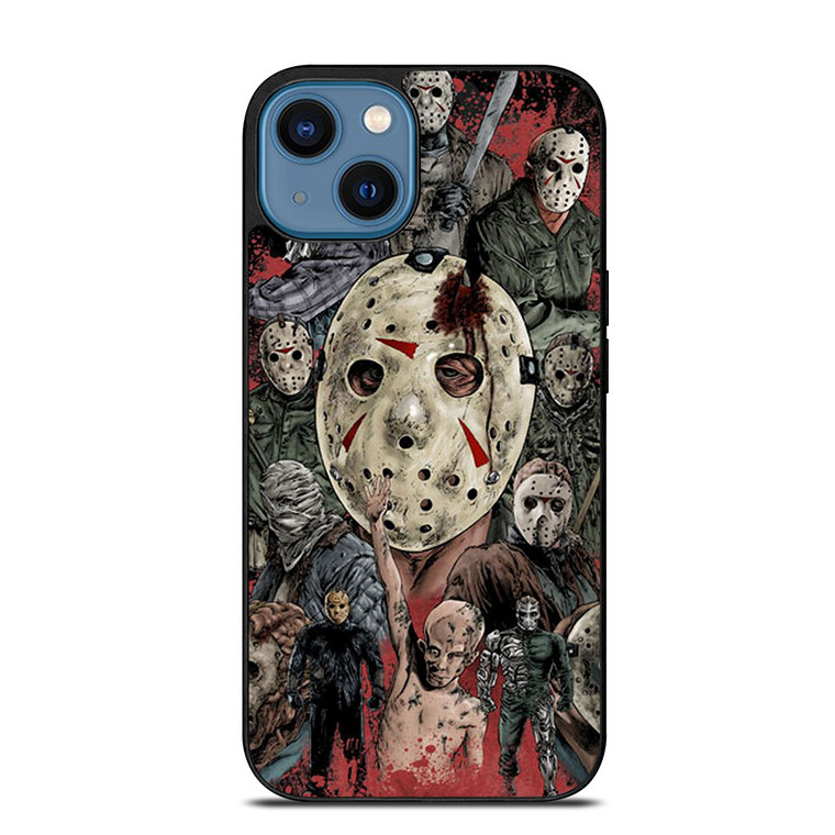 JASON FRIDAY THE 13TH COLLAGE iPhone 14 Case