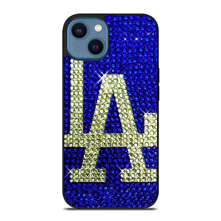 LA LOS ANGELES DODGERS DIAMOND iPhone 14 Case