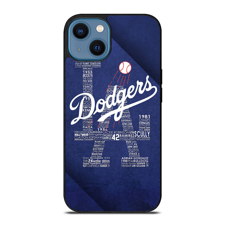 LA LOS ANGELES DODGERS LA iPhone 14 Case