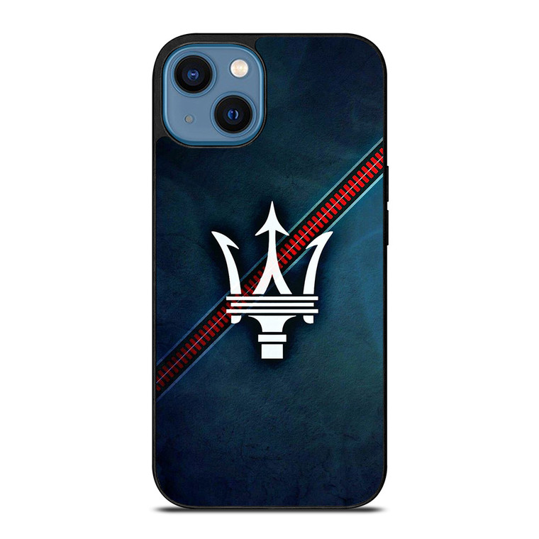 MASERATI CAR LOGO iPhone 14 Case