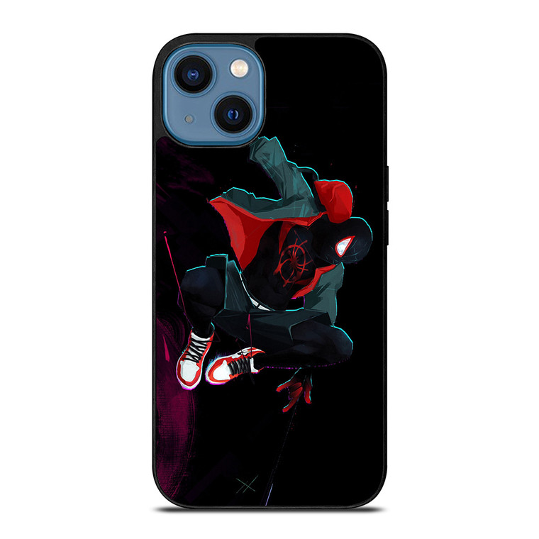MILES MORALES SPIDERMAN SONY MARVEL iPhone 14 Case