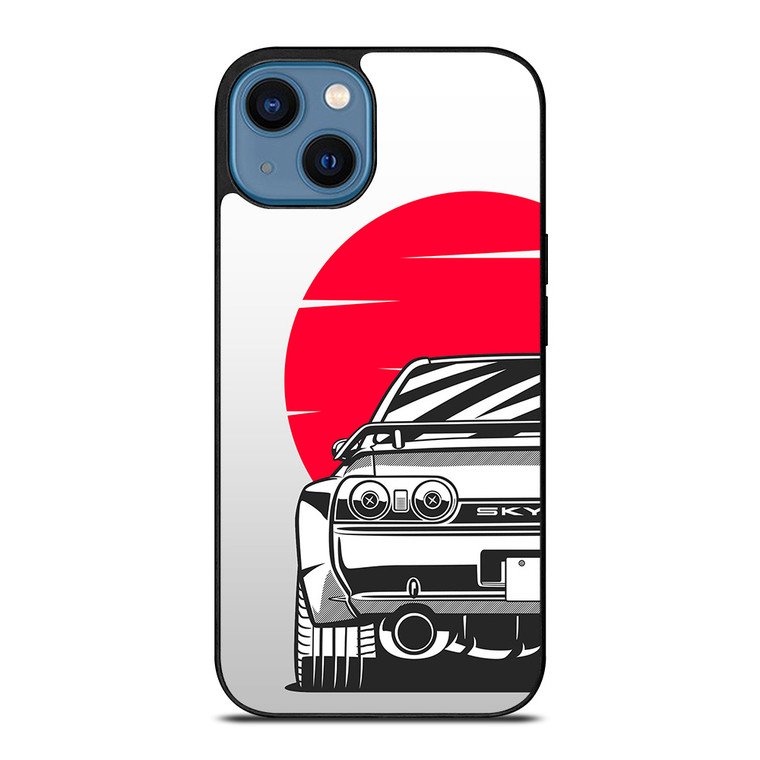 NISSAN SKYLINE R34 ART iPhone 14 Case