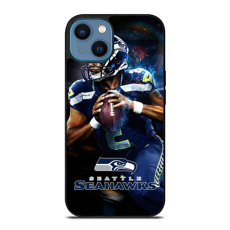 RUSSELL WILSON SEATTLE SEAHAWKS NFL iPhone 14 Case RUSSELL WILSON SEATTLE SEAHAWKS NFL iPhone 14 Case